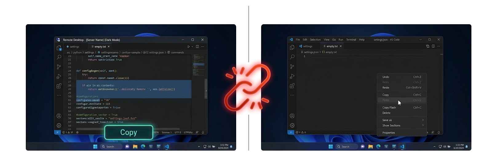 剪贴板失效示意图